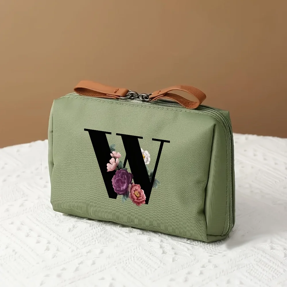 1 Stück multifunktionale Aufbewahrungstasche für Damen, modische Make-up-Tasche, tragbare Reise-Kulturtasche, geeignet für Geschäftsreisen und Reisen – Detail 10