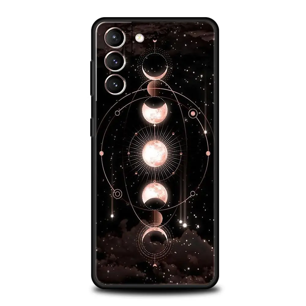 Planet and starry sky art Etui na telefon do Samsung Galaxy S24 S23 S22 S20 Ultra S21 FE 5G S10 S9 Plus S10E S8 Miękki silikonowy pokrowiec — zdjęcie 3
