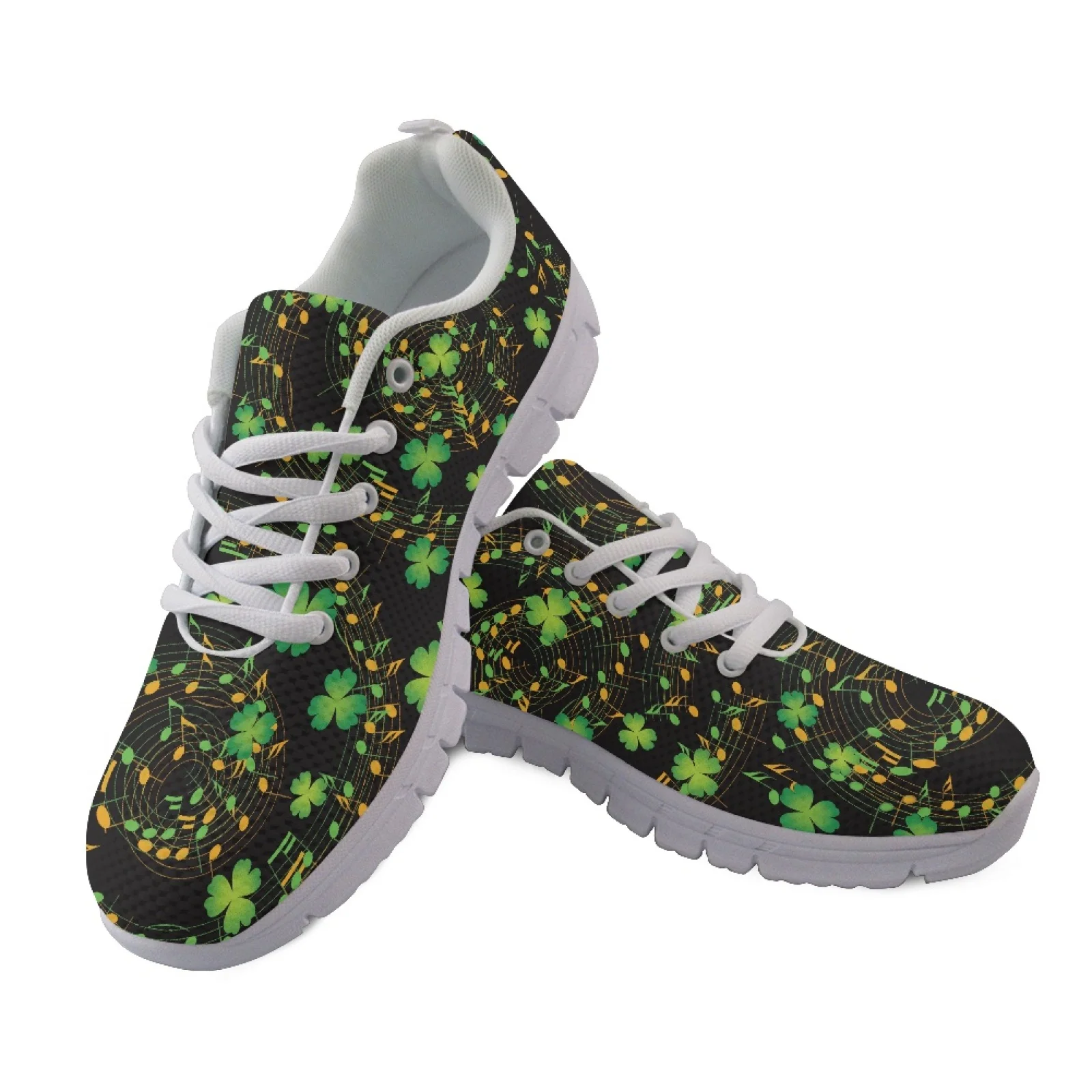 Coloranimal Green Clover 2026 Collection Lace Up Sport Shoe for Men Mesh & EVA Sole Sneaker Running Sneakers
