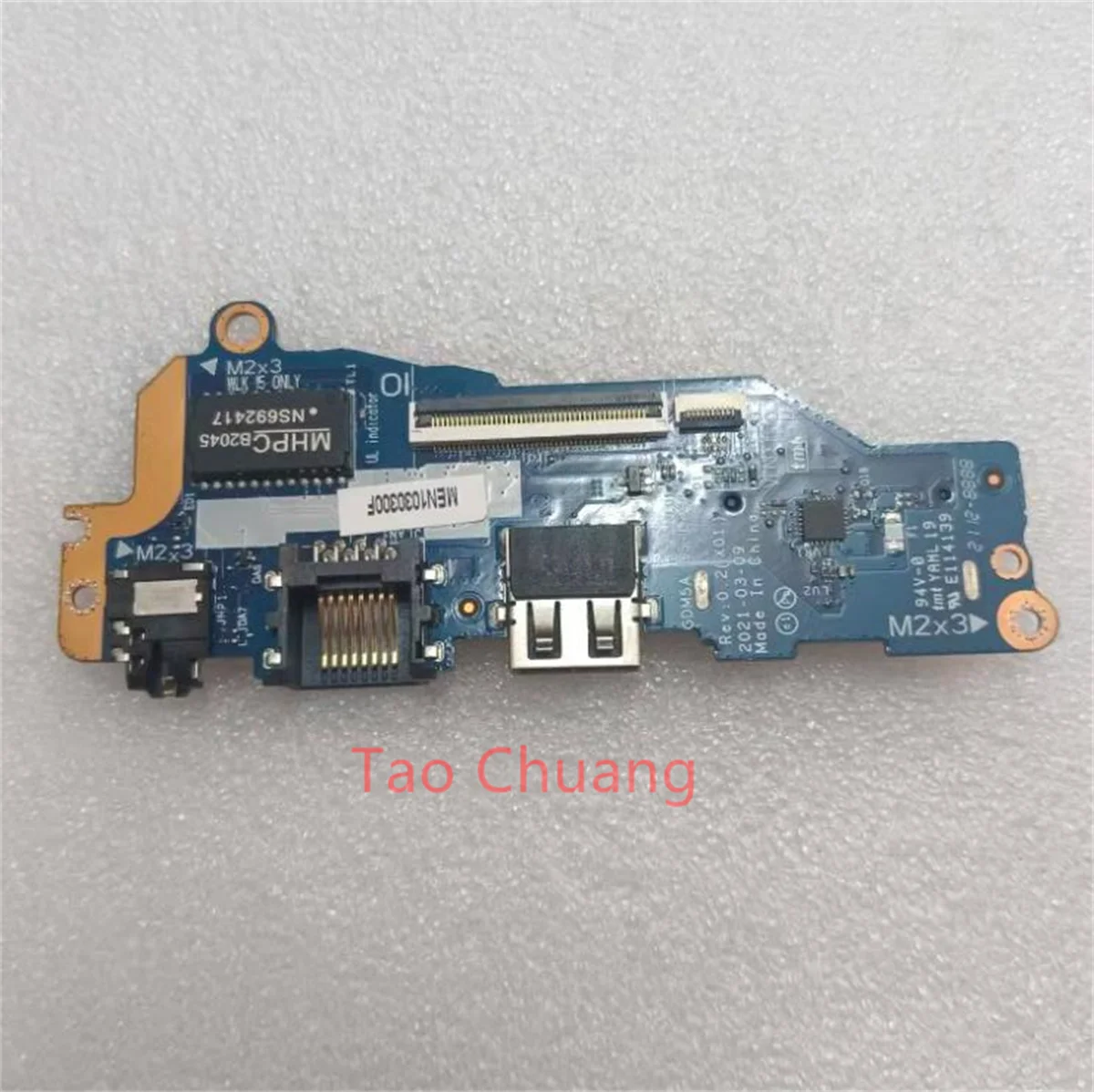Imagem -02 - Áudio Card Reader para Dell Usb Board Gdm5a Ls-l244p 3510 3515