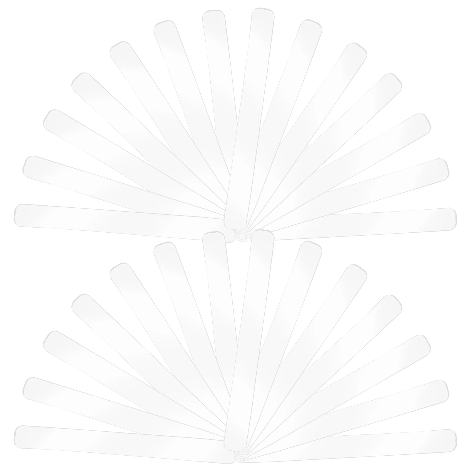 

20 PCS Bumper Strip Anti-collision Patch Guard Cabinet Strips Protector Car Door Edge Guards Stoppers Rubber