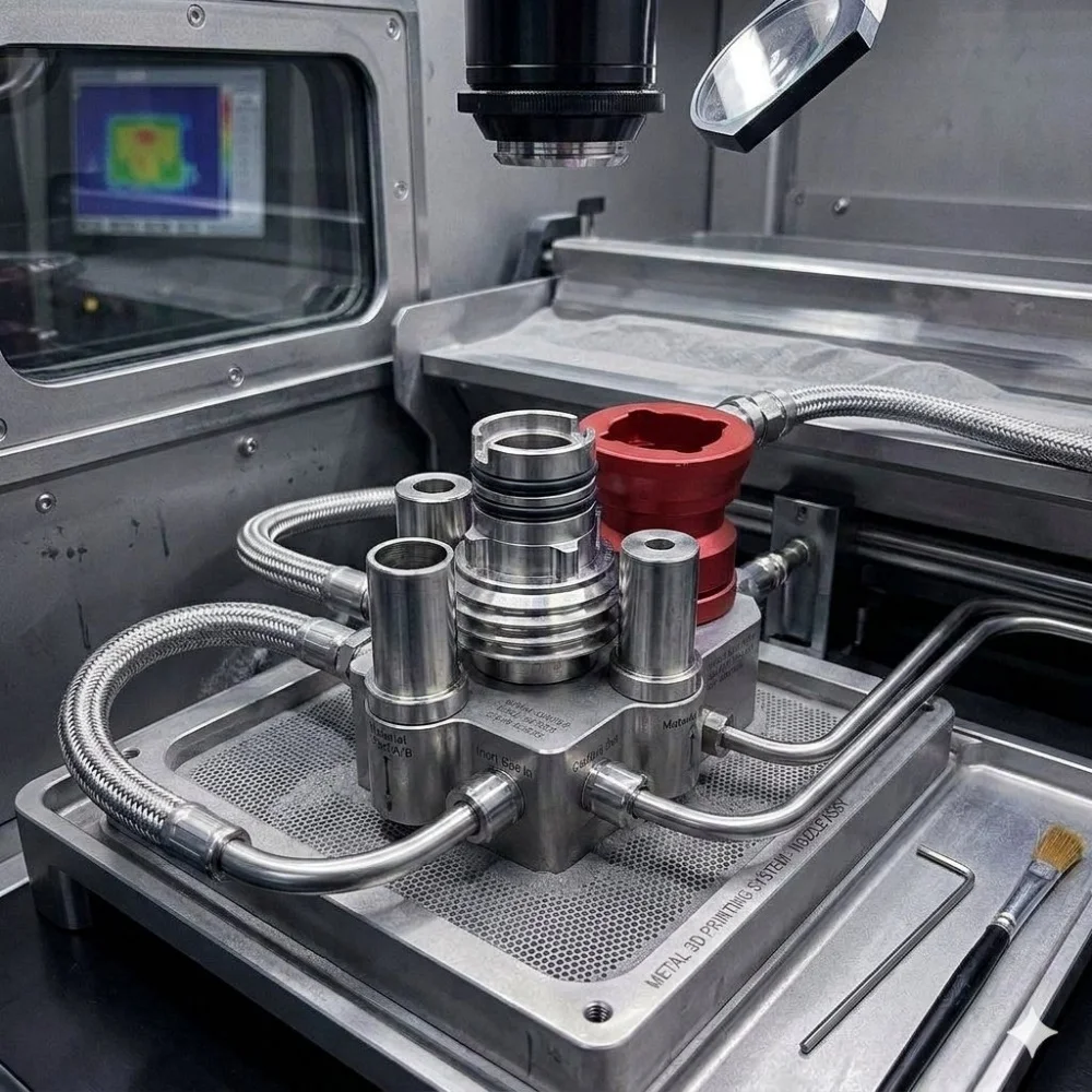 Metal 3D Printing Nozzle BB External Thread Heat Exchanger Mission Tube Cos mos Local insulation