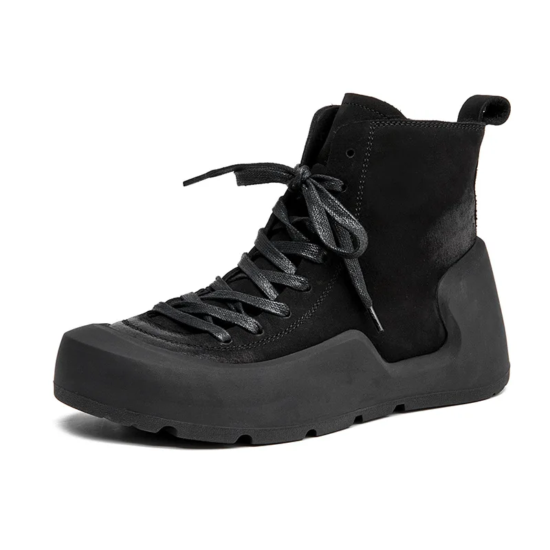 

High-quality Retro Nostalgic Style Cowhide Women's Shoes All Genuine Leather Women's Boots Ankle Boots