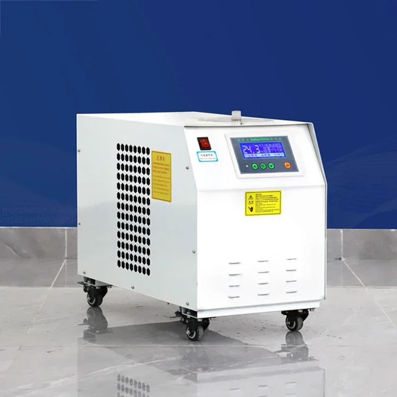 เครื่องทําน้ําเย็นอุตสาหกรรมขนาดเล็กแนวนอน การไหลเวียนของน้ําอุณหภูมิต่ํา เครื่องทําน้ําเย็นน้ําเย็นอย่างรวดเร็ว เครื่องทําน้ําแข็ง