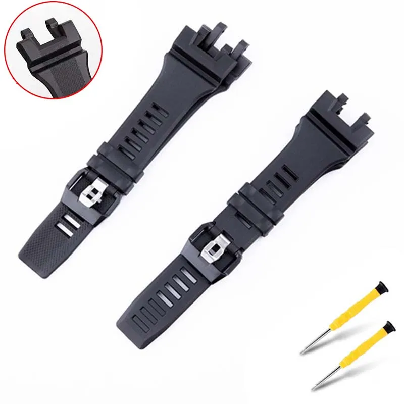 

Watch Accessories Resin watch strap for GBA-900-1A/7A/CB Men's and women's waterproof sports rubber watch strap