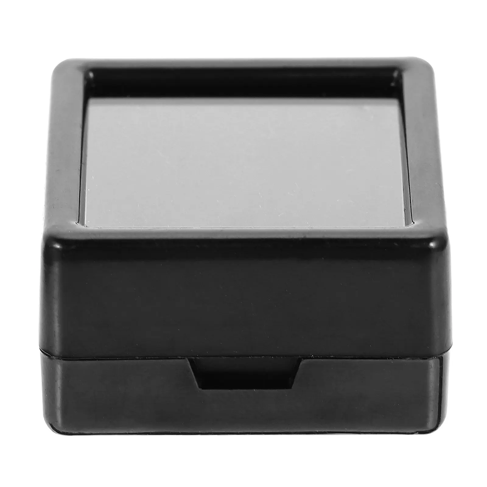 20Pcs Ring Storage Case Elegant ABS Box Practical Gift Wrapping Organizer Ring Box Sponge Jewelry Organizer Proposal Supplies