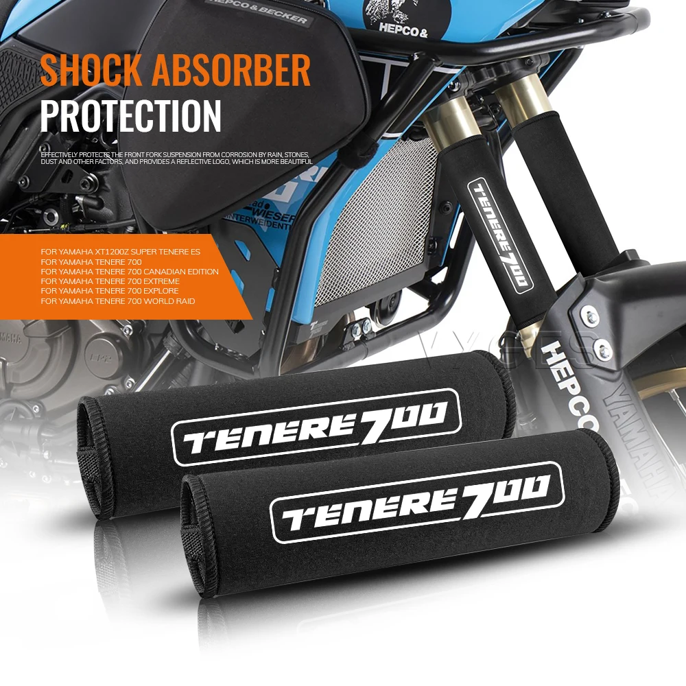 Fork Protection Cover For Yamaha Tenere 700 Tenere700 World Raid XT1200Z Super Tenere Shock Absorber Dust Protector Sleeve