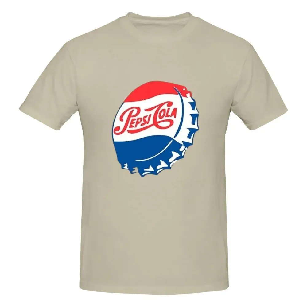 2025 Summer Men P-Pepsi Luxury T Shirts for Men Summer Print Shirt Cotton High Quality Clothing Streetwear Tops Tee