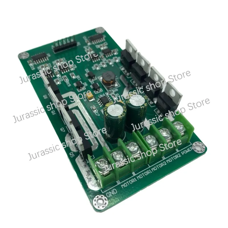 

10A Dual-channel Motor Drive Module, High-power H-bridge, Strong Braking Function, DC Motor Drive Board