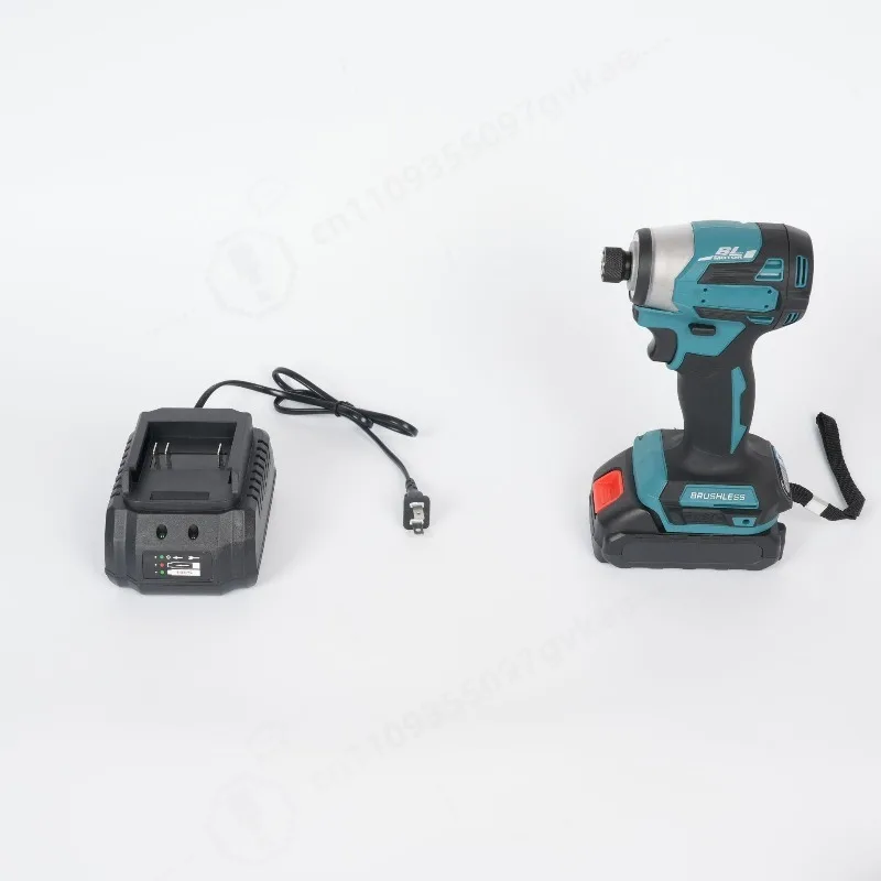 Brushless Cordless Impact Driver, 1/4-Inch 6.35mm Hex Impact Driver, High Torque 220N.m Variable Speed, No Battery