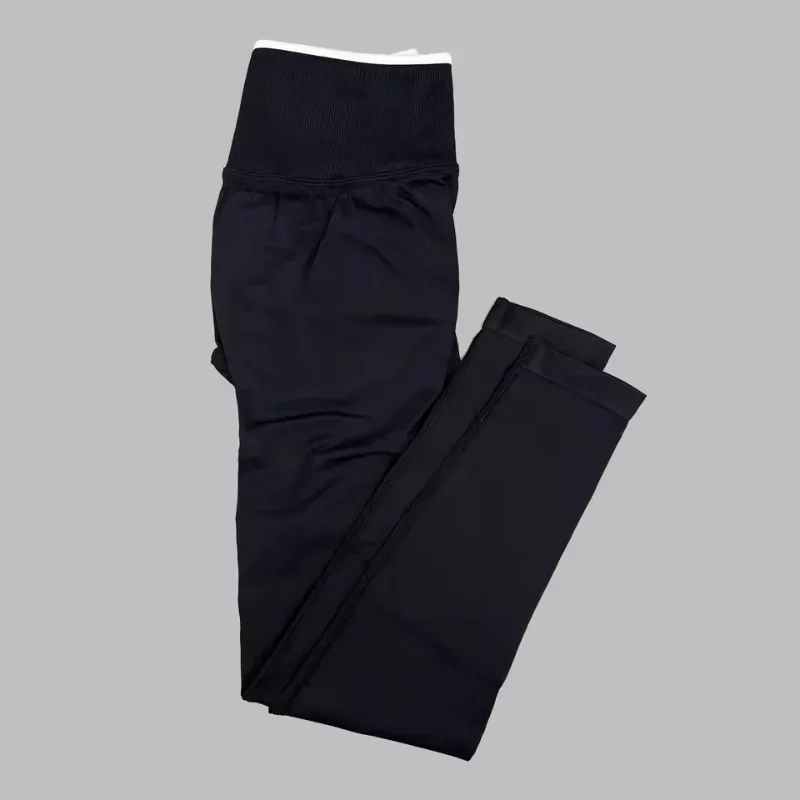 VEQSKING Damen-Yogahose zum Anheben der Hüfte, Sport- und Fitnesshose, nahtlose, schlankmachende und schnell trocknende Fitnesshose