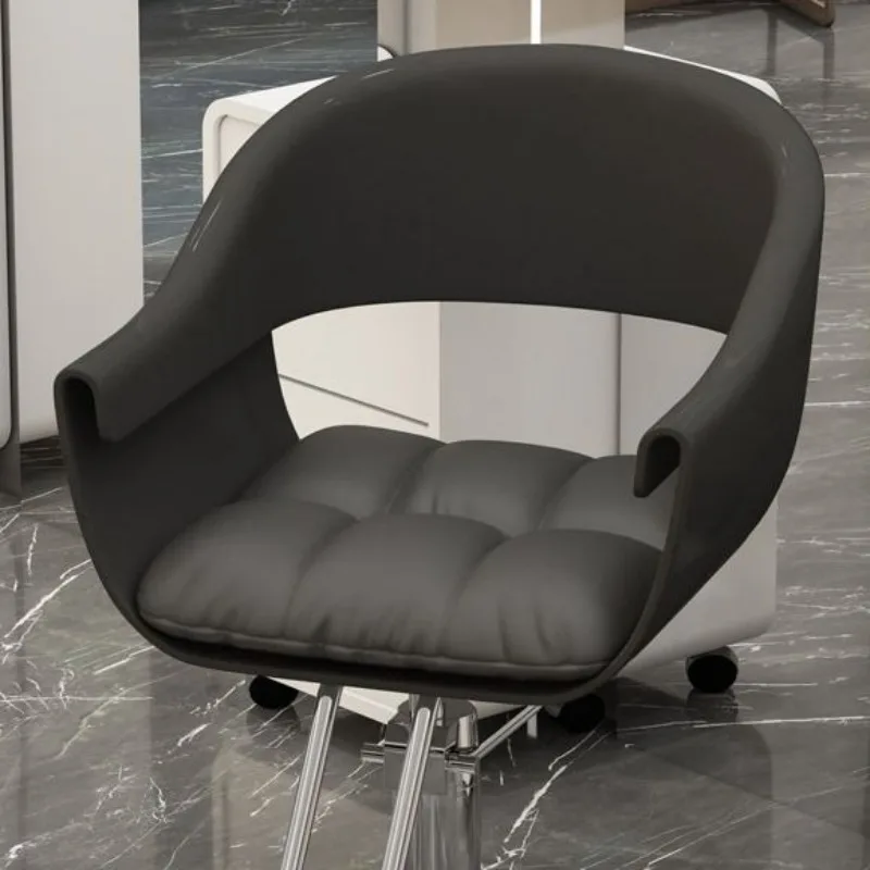 منظم كرسي الحلاق الاحترافي الجمالي المريح تصميم أنيق كرسي الحلاق صالون الحلاقة الحديثة Friseur Stuhl الأثاث