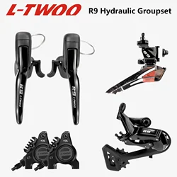 LTWOO R9-Disc 2x11s Road Hydraulic Disc Brake Groupset, 6 kit, Benchmark R7020 R8020