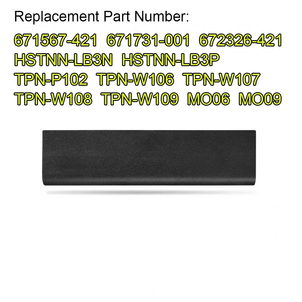 DODOMORN MO06 Laptop Battery For HP Pavilion DV4-5000 DV6-7000 DV6-8000 DV7-7000 Series 11.1V 5200mAh MO09 HSTNN-LB3N HSTNN-LB3P