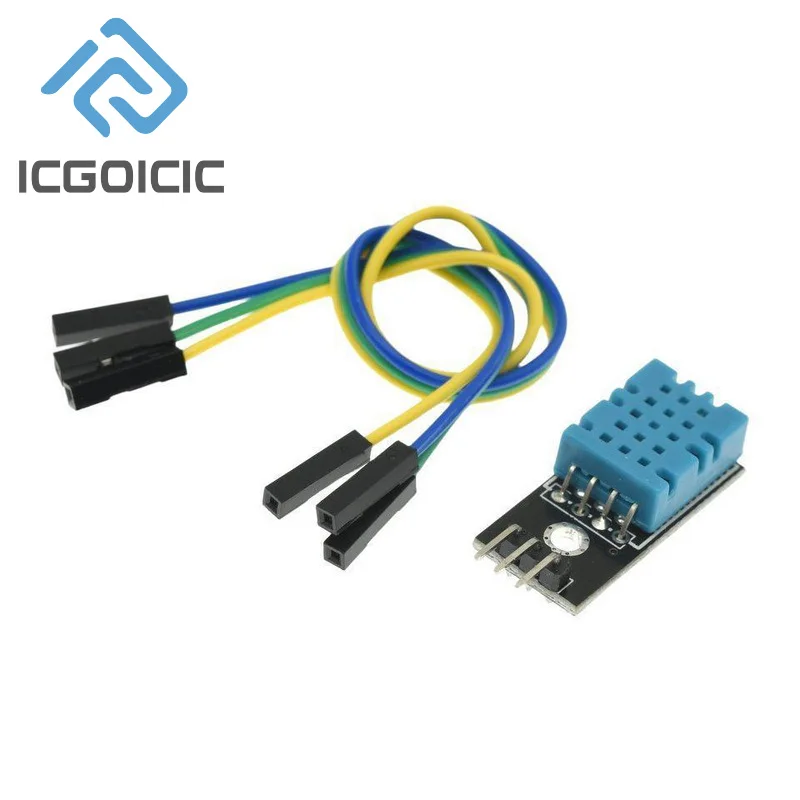 KY-015 DHT11 وحدة استشعار درجة الحرارة والرطوبة الرقمية - 3pin، لمجموعات المبتدئين Arduino DIY