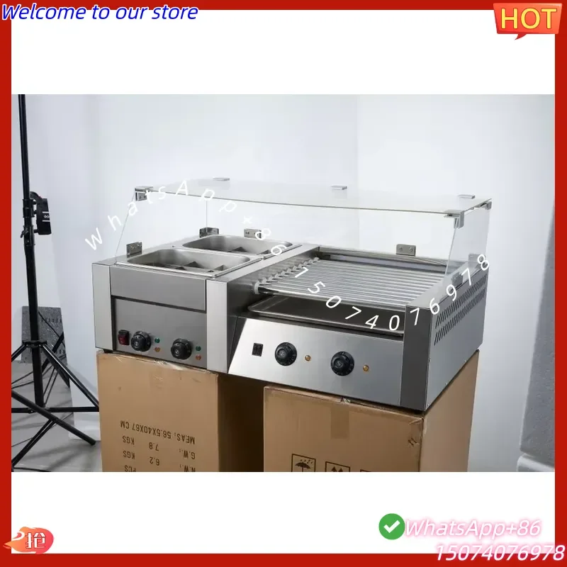 2026 Parrilla Eléctrica de 11 - Hot Dog Roller Grill reseña y precio