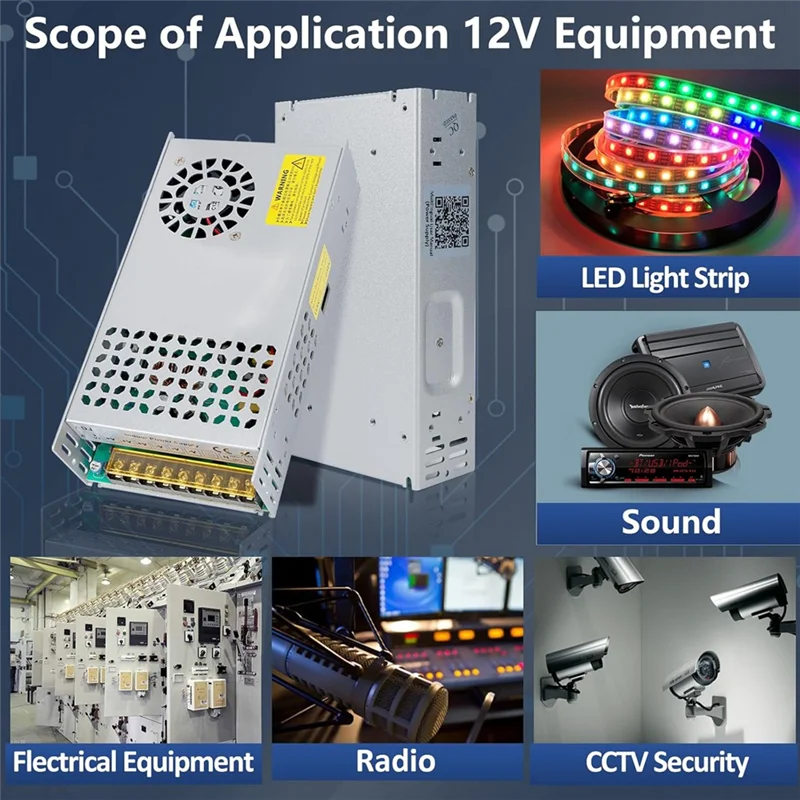 A69EDC 48V 12.5A 600W Power Supply Adapter 110V AC To 48V DC Converter Power Supply For Drive Sensor Lamp Meter Controller