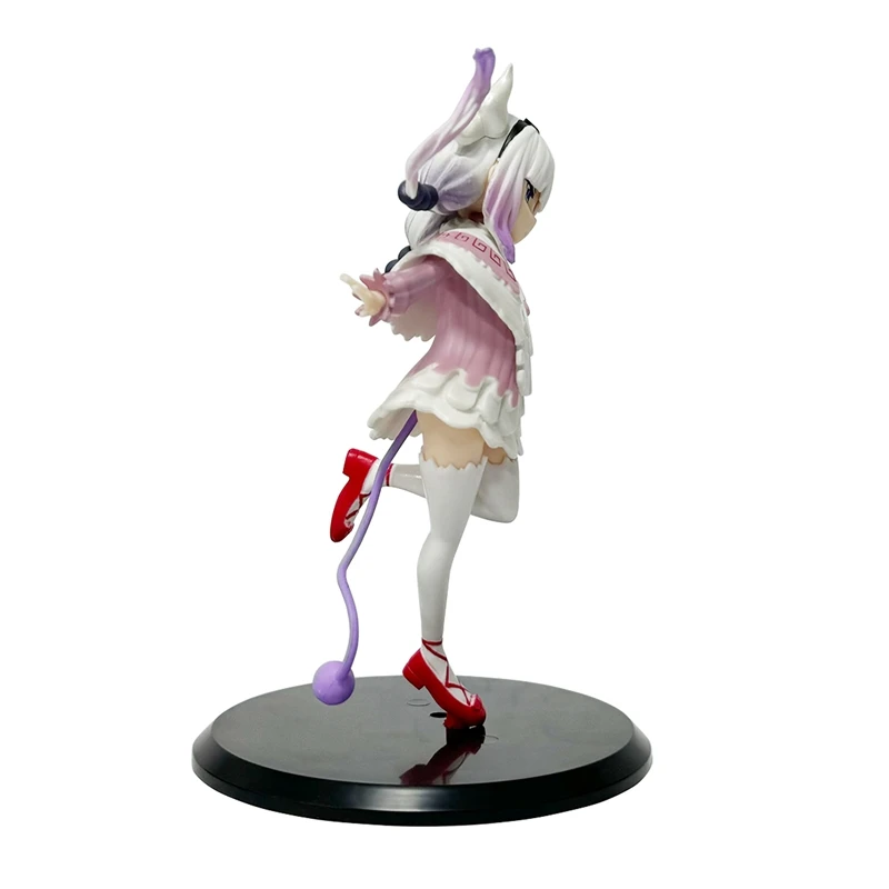 17Cm Miss Kobayashi 'S Drakenmeid Anime Figuur Kawaii Meisje Kanna Kamui Action Figure Pvc Collectie Model Pop Speelgoed Voor Kind Cadeau