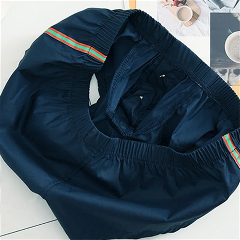 ملابس داخلية رجالية بزاوية مسطحة، قطن متوسط الخصر ومنخفض، لون متباين، حقيبة مرتفعة على شكل حرف U، مثيرة #4