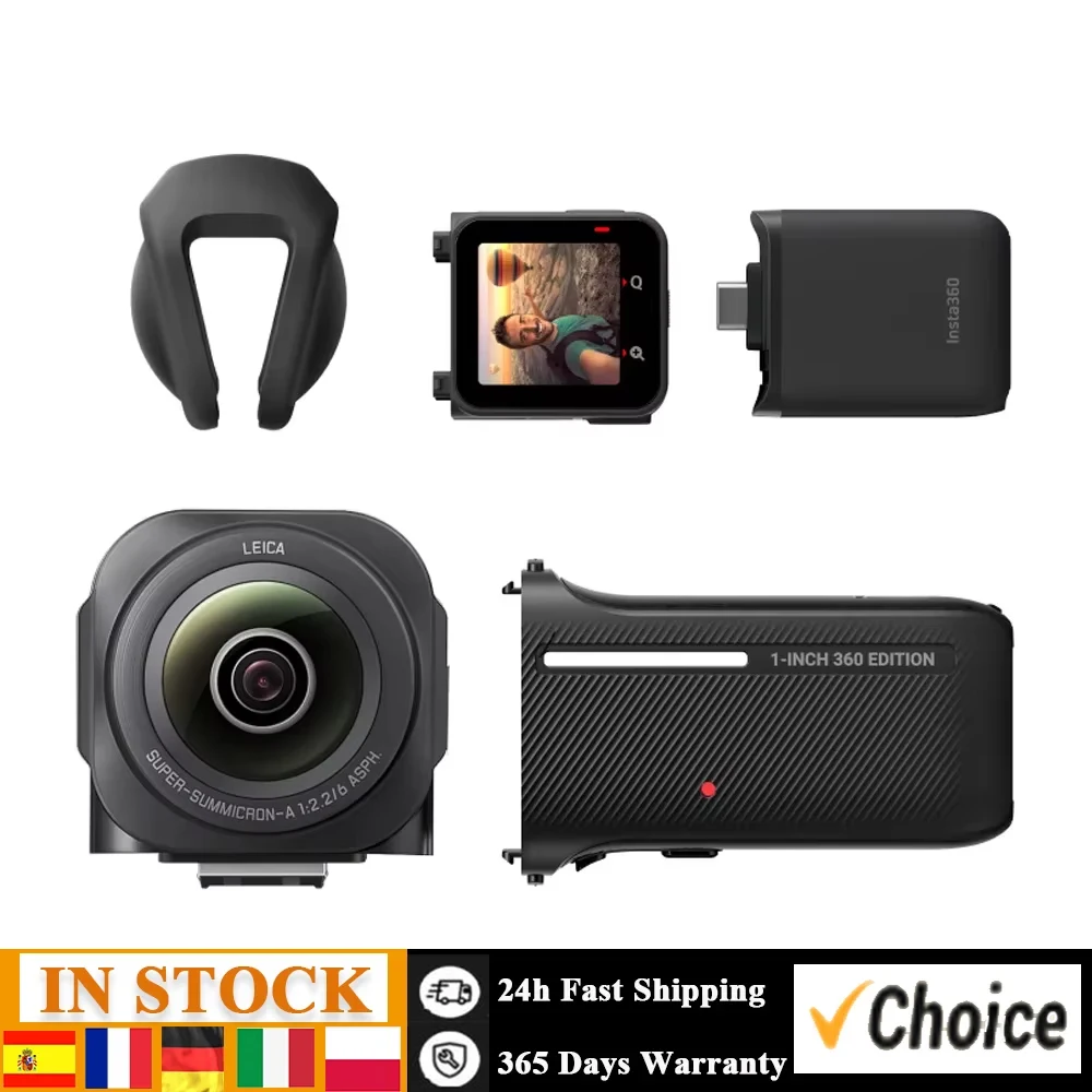【セール中】Insta360 ONE RS 1インチ 360エディション アクションカメラ 6K 360 ° パノラマビデオ 21MP写真 FlowState手ぶれ補正 IPX3防水