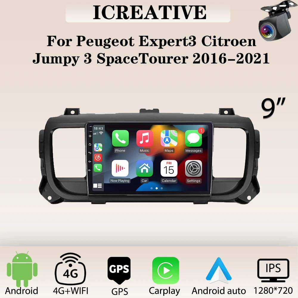 Car Radio Carplay F… - image