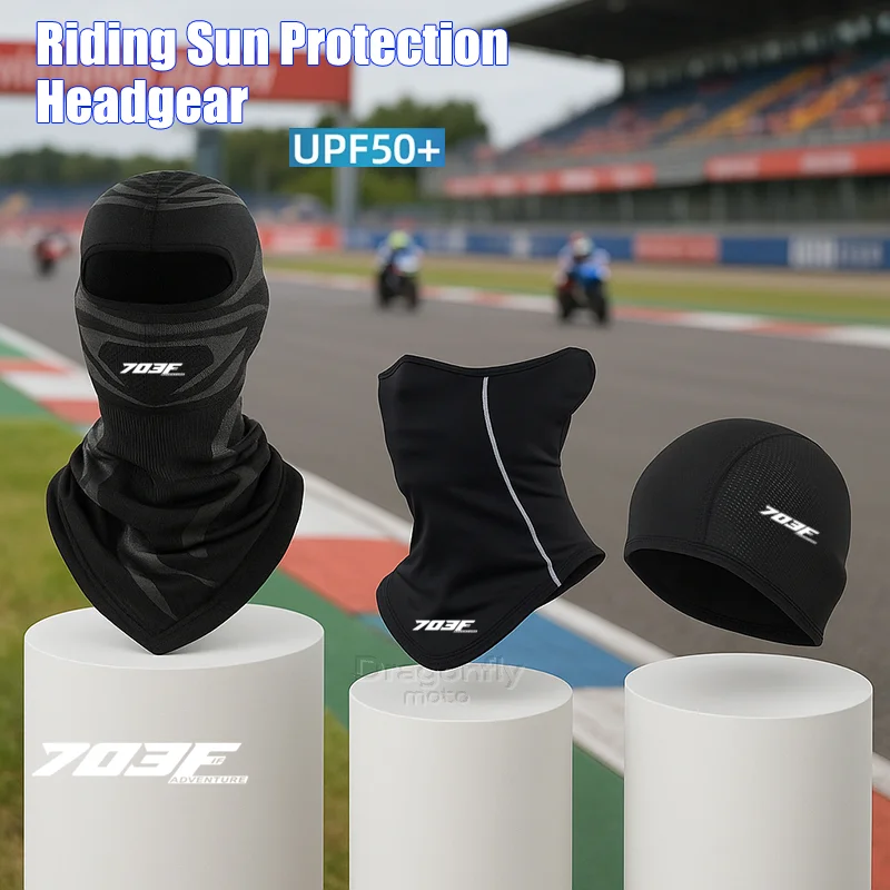 For Zontes 703F 703 F 2025 Motorcycle Balaclava Summer Sun Protection Motocross Cycling Cap Winter Warm Sports Hat