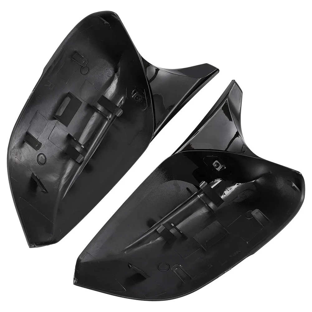 Accessory Gloss Black Mirror Covers ABS Plastic Material Custom-Made Fitment Direct Replacement Parts Car Exterior Enhancement
