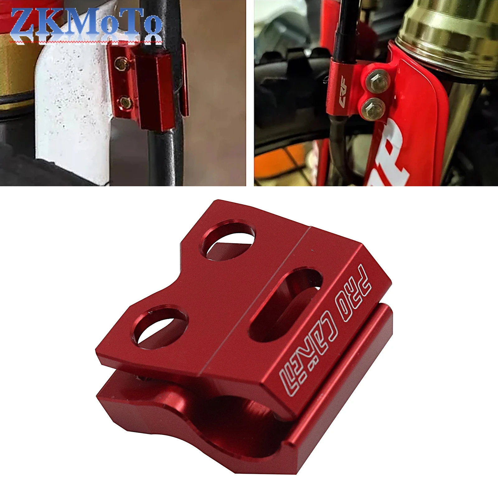 Motorrad cnc vordere Brems pumpen schlauch klemme für Honda Crf 125r 150r 250r 250x 250rx 450r 450rx 2009-2015 1997 Universal teile