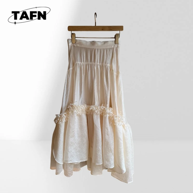 

Women Classic Midi Skirt High Waist Casual Fashion Skirt Elegant Women Skirt Soft Texture Midi Skirt Daily Style BC1651