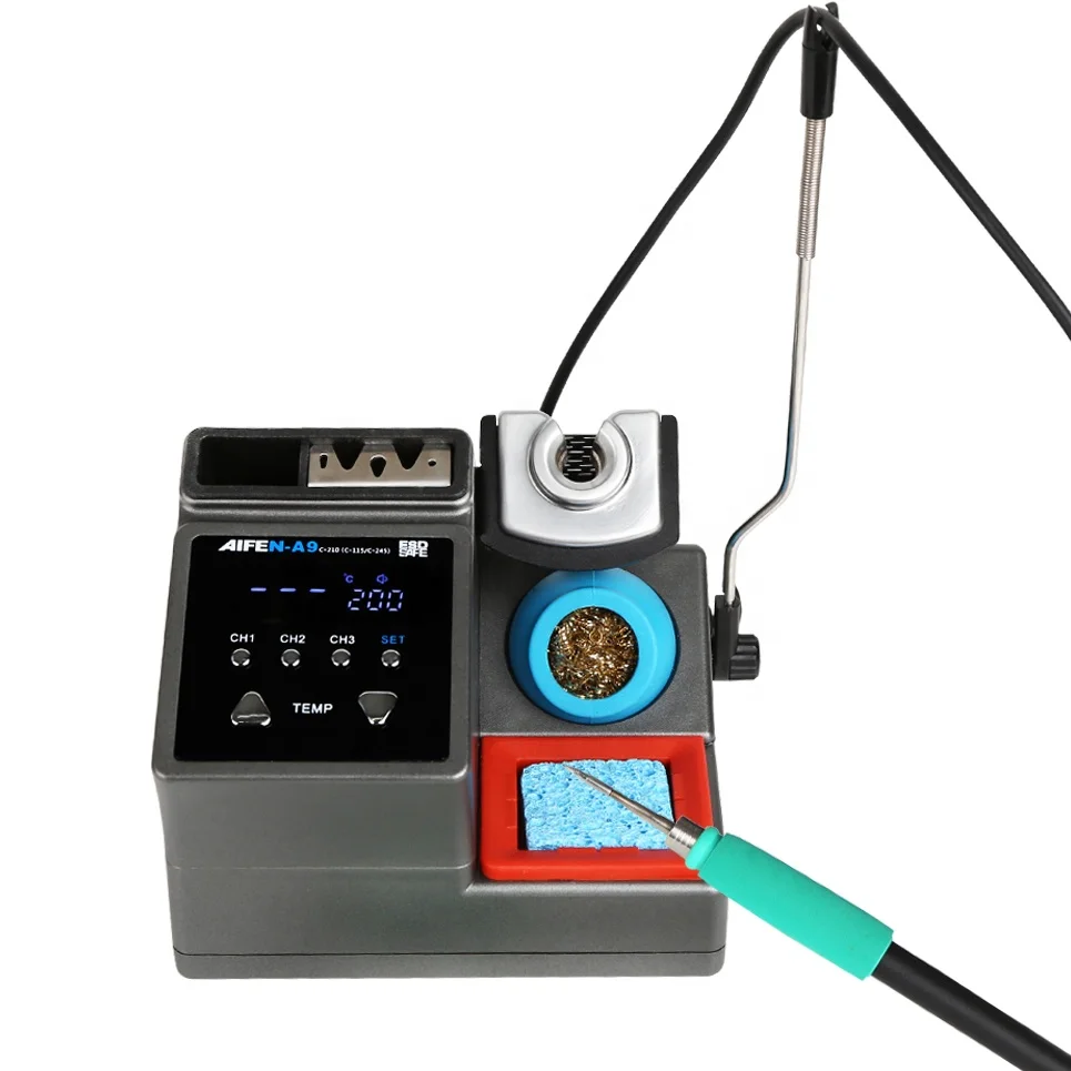 Сварочная станция forKaisi Aifen A9, паяльная станция Aifen с горячим воздухом, рабочая станция с горячим воздухом и паяльником