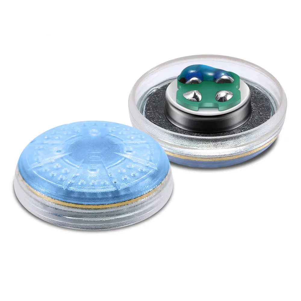 

2PCS 15.4mm HIFI Flat-headphone 80Ohm Strong Magnet Subwoofer Moving Coil 118dB Bule Diaphragm Speaker Dynamic Driver Unit