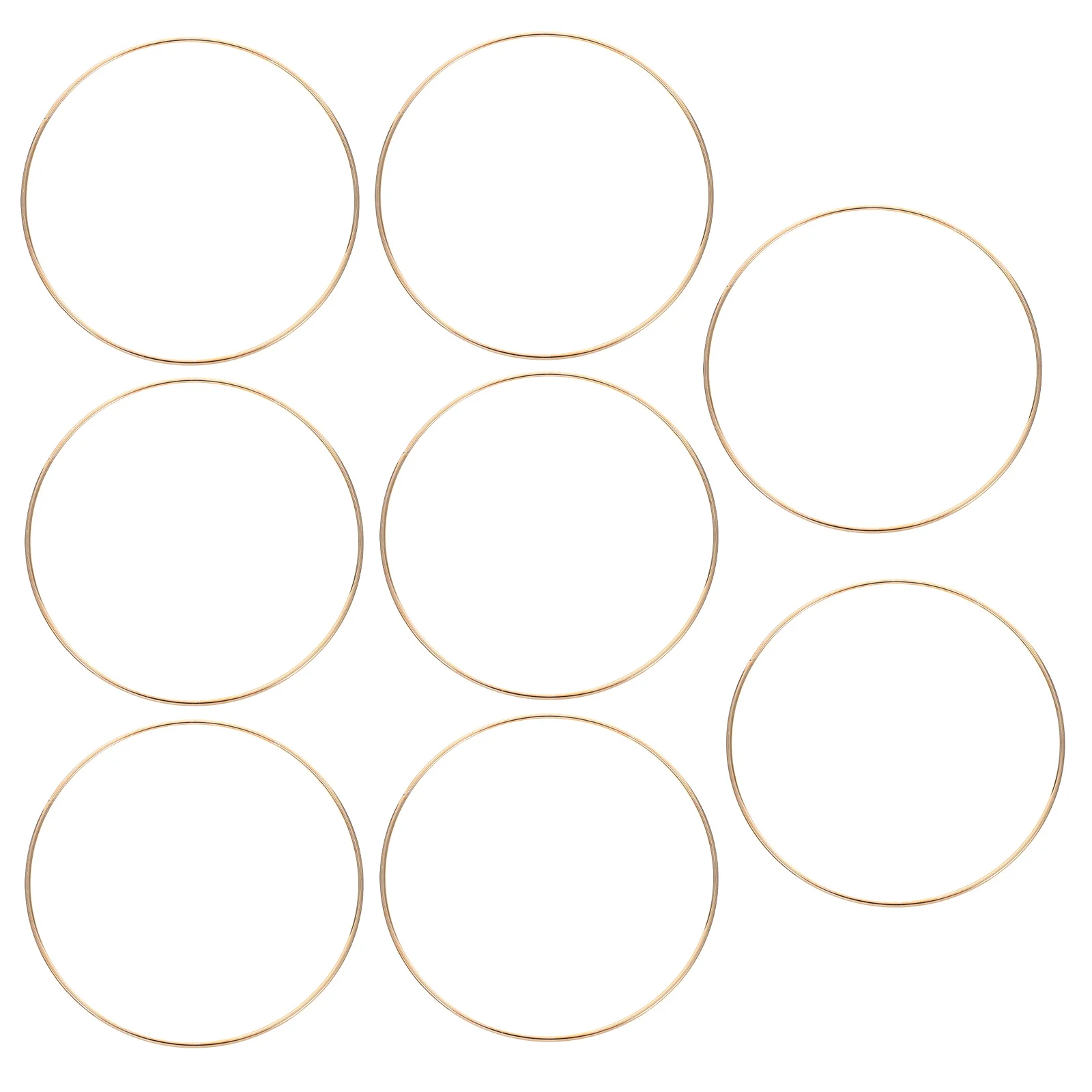 

8 шт. 15 см железные кольца «Ловец снов» металлические обручи DIY венок из макраме изготовление кругов для рукоделия настенный обруч «Ловец снов»