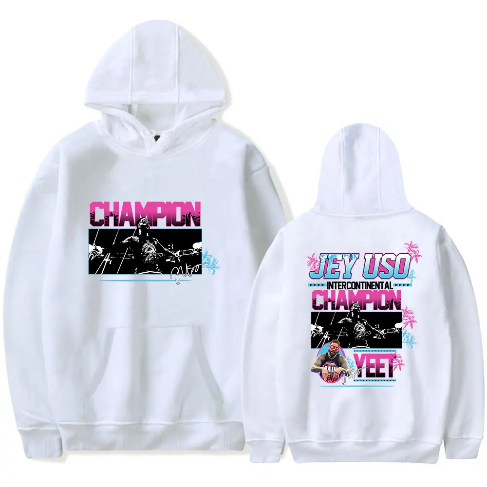 

Jey Uso Vintage 90s Hoodie Men And Women Hip-hop Sports Harajuku Pullover Sweatshirt Spring Sweatshirt Clothing