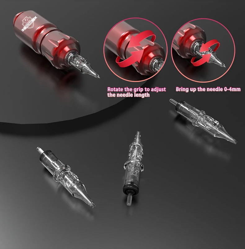 Wireless Tattoo Kit Rotary Tattoo Maschine Set mit 10PCS Tattoo Patrone Nadeln Permanent Make-Up Werkzeuge für Tattoo Künstler