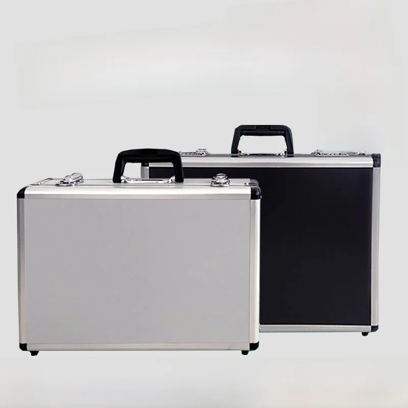 

Портативный органайзер для документов из алюминиевого сплава с кодовым замком, ящик для хранения, домашний ящик для инструментов, Simptic Sle