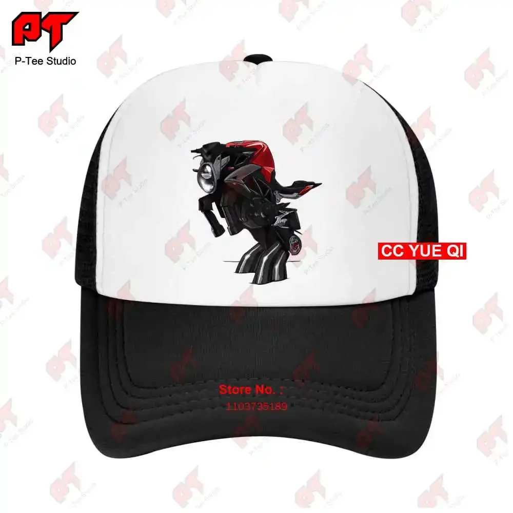 Mv Agusta Brutale 800 Motorcycle Tee Design By Moto Animals Baseball Caps Truck Cap ALLJ