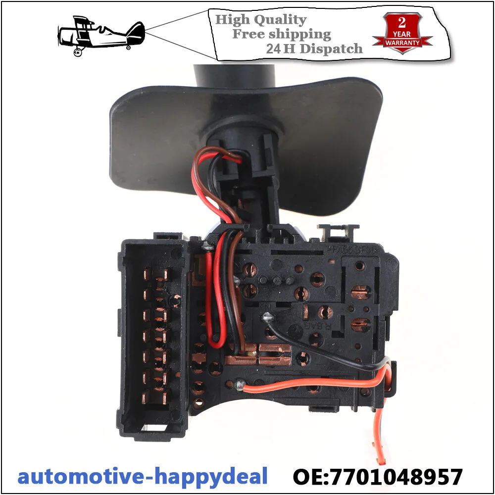 Steering Column Indicator Light Stalk Switch 7701048957 for Renault Kangoo