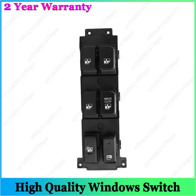

New Front Left Driver Side Master Power Window Switch For Hyundai Terracan 2001-2006 93501-H1120 93501H1120