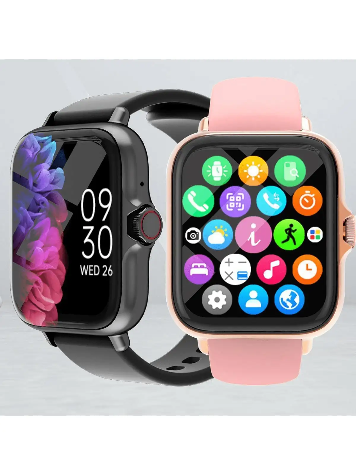 

Многофункциональные смарт-часы 1,83 дюйма с беспроводными звонками, отслеживанием фитнеса и настраиваемыми циферблатами для Android/iOS