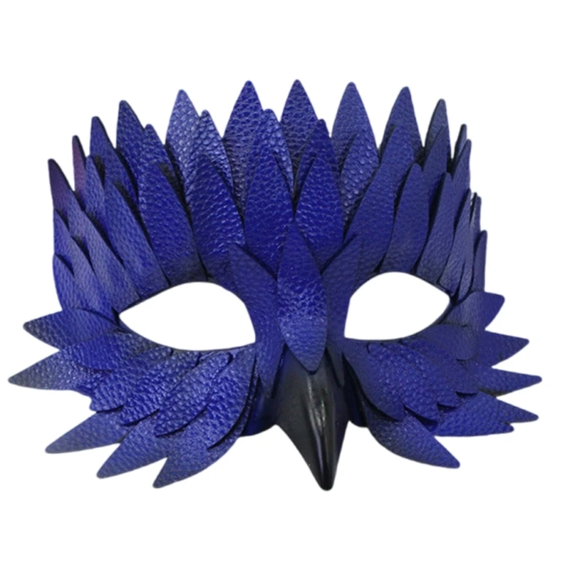 

Owl Mask Beak Half Face Mask Halloween Cosplay Costume Masquerades Mask