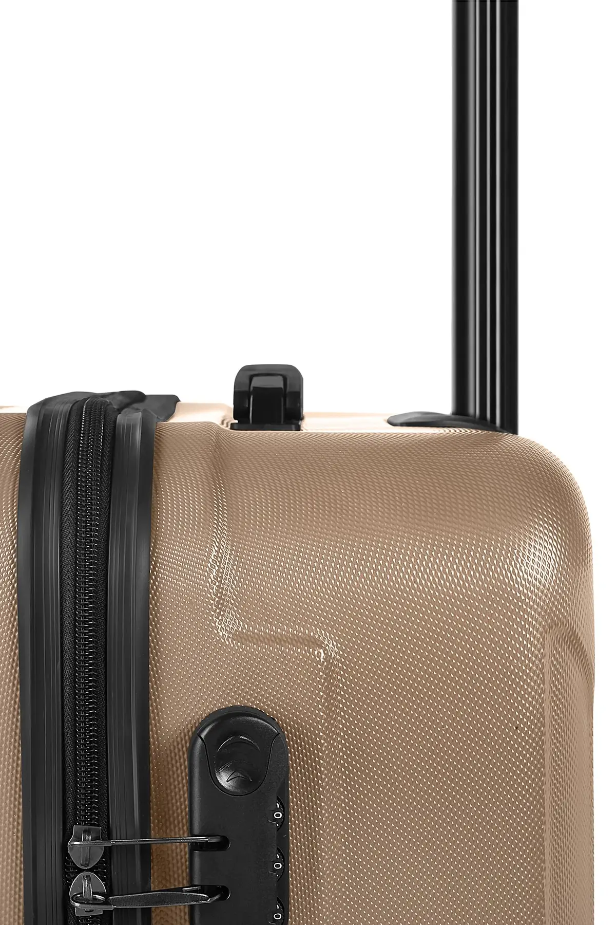 Sky Class Unisex Gold Cabin Size Suitcase