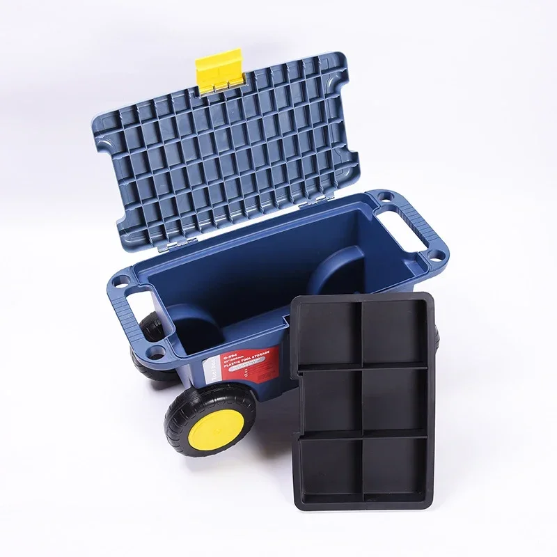 Pulley Hardware Toolbox Plastic Automotive Supplies Storage Box Multifunctional Electrical Toolbox Multifunctional