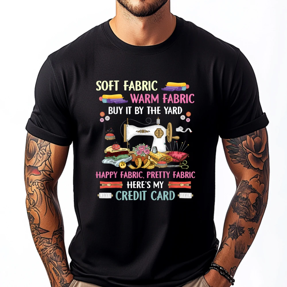 

Funny Quilting Sewing Needle Sayings Sewer Quilter Quilt Grpahic Tee Male ECO-FRIENDLY Men Clothes England Style