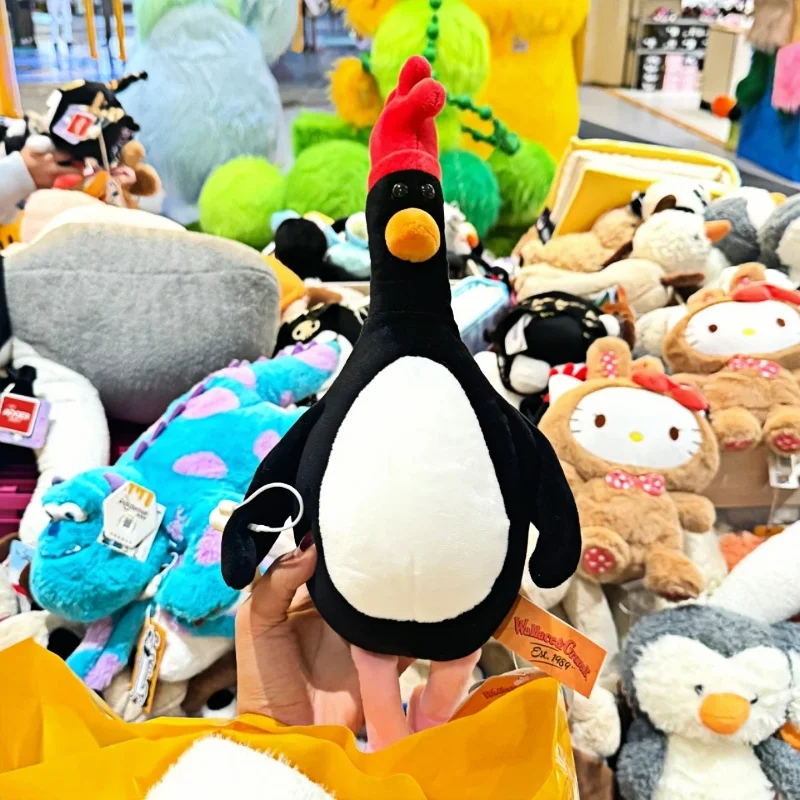 Periféricos de filme Wallace e Gromit brinquedos de pelúcia Anime Wallace & Gromit Pinguim Pingente Bonecos de pelúcia Crianças Presente de aniversário de Natal
