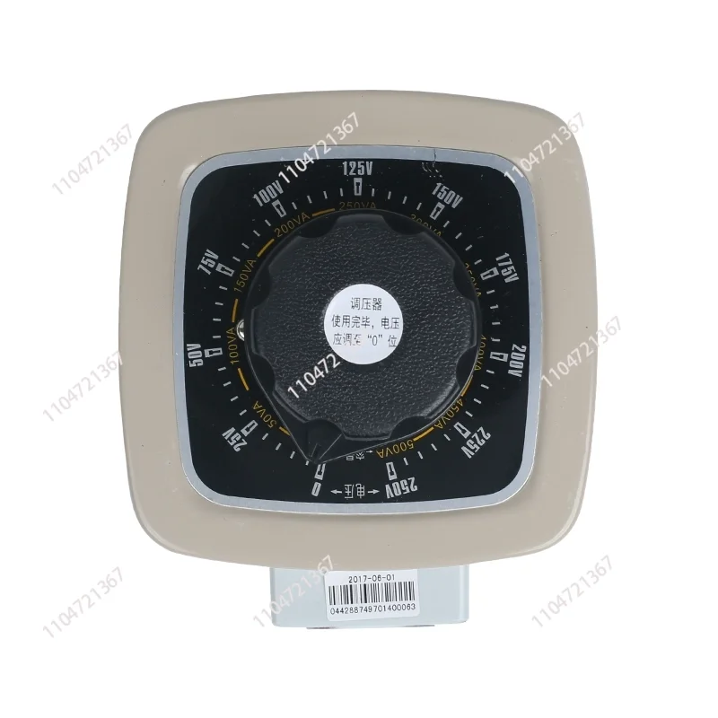 

Adjustable Voltage Autotransformer AC Contact Voltage Regulator Tdgc2 Single-phase 220V