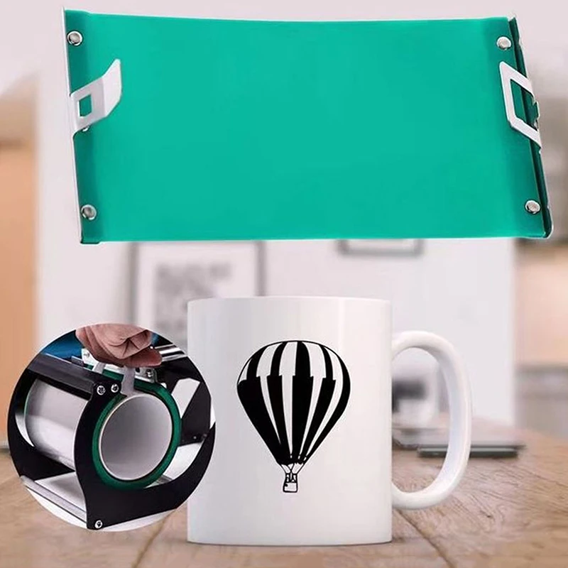 Sublimation Silicone Mug Wrap for Heat Transfer Printing, Suitable for 9OZ-17OZ Mugs, Excellent Temperature Resistance