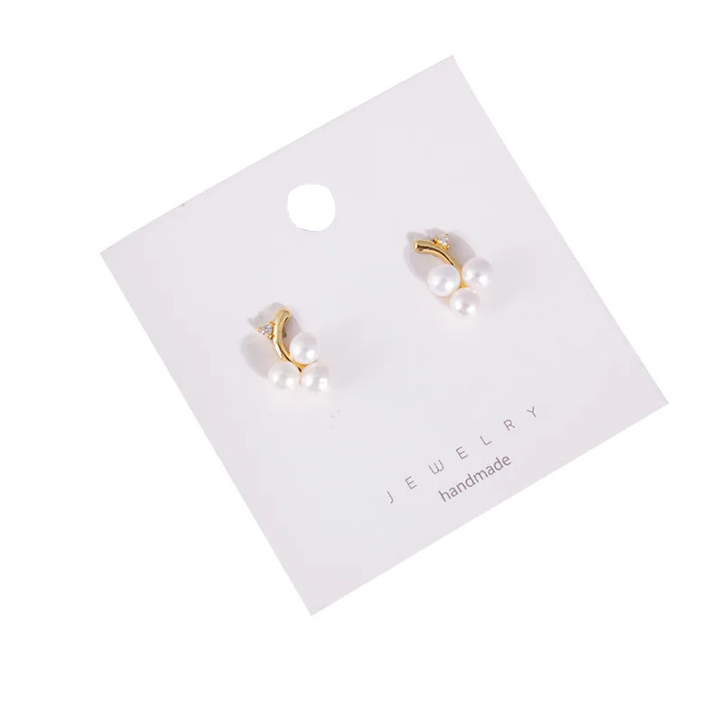Hot Sale Small Grape Natural Freshwater Pearl Earrings Small Fresh Sweet Earrings Women's Light Luxury High-end Jewelry Batch