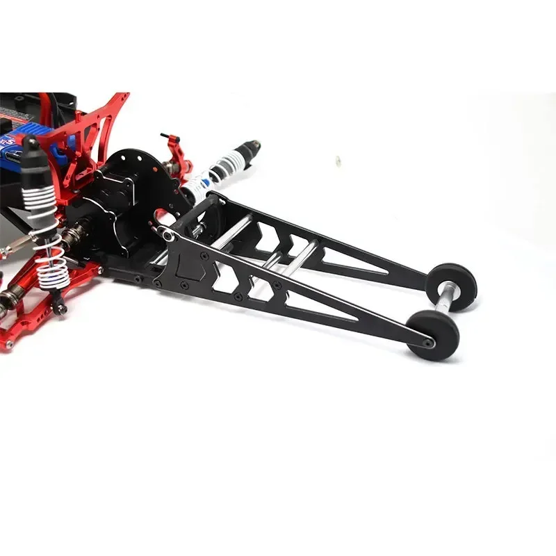 1セット アルミ合金製テールホイール ヘッドアップホイール 1/10 RCカー Tras Slash 2WD catRC用