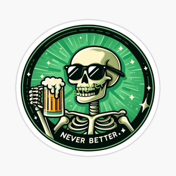 

interesting Never Better sticker Funny Car Accessoires Stickers Windows Motorcycle Vinyl Car Wrap Decal Caravan Sticker
