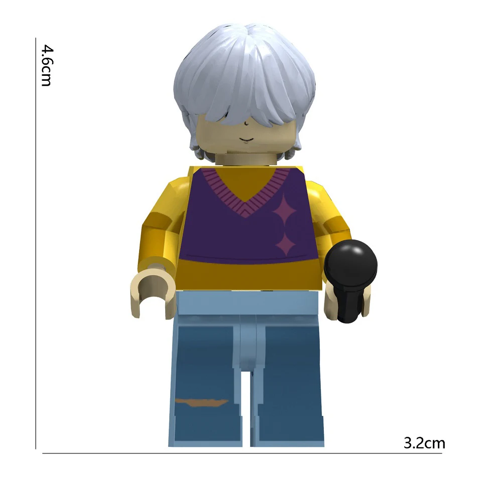 Hot Kpop Devil Hunters Mini assemblage poupée blocs de construction jouet Star fille groupe Rumi idole garçon groupe Saja figurine blocs jouet